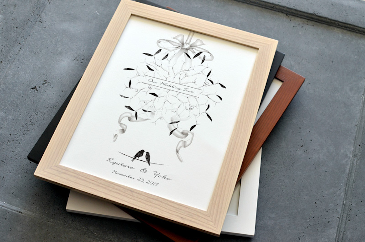 宿り木のウェディングツリー