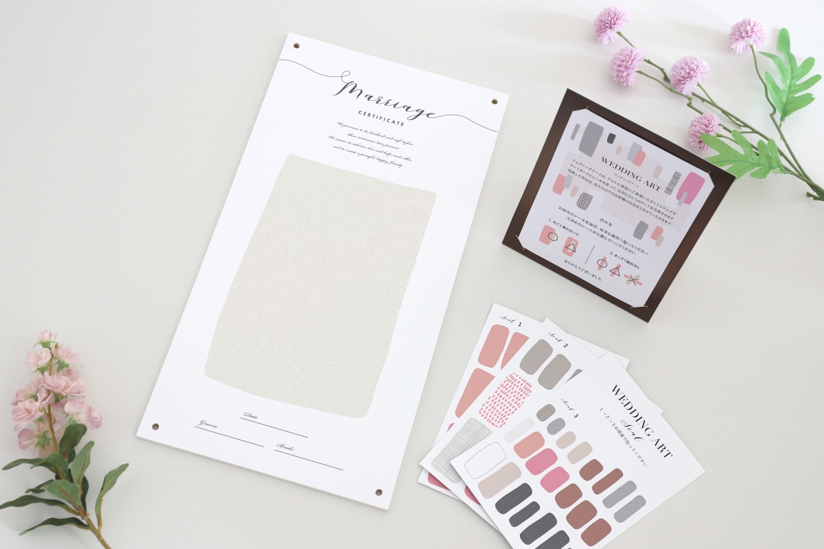 ゲスト参加型の結婚証明書
